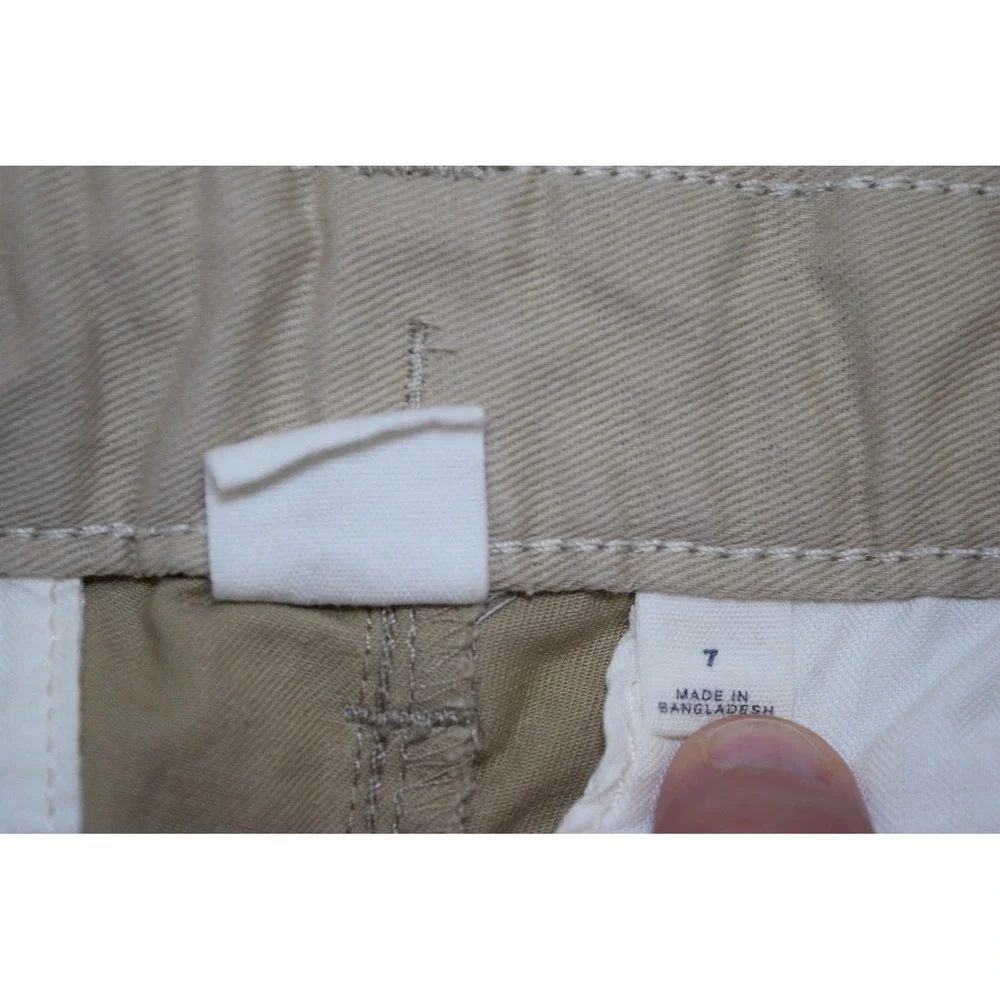 Gap Kids BOYS 7 Tan Beige CHINO Khakis Pants School Church Dress Preppy Like Dad
